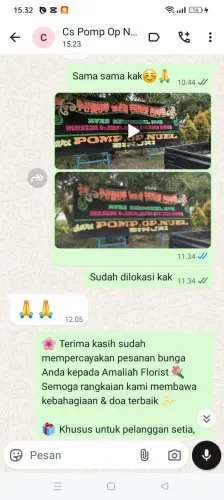 Testimonial Papan Bunga pantai indah kapuk